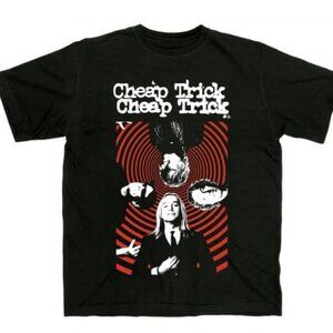 Cheap Trick Spiral Vintage Rock Band Music Graphic Shirt 89